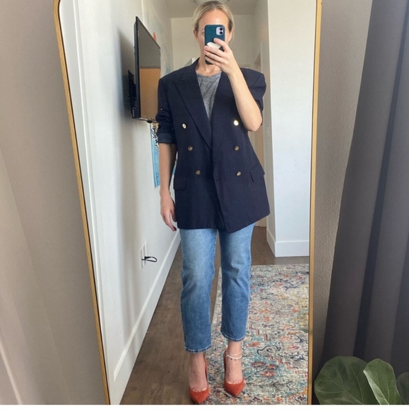 Burberry Jackets & Blazers - Burberrys Muse's Atlanta since 1879 Green Blazer ,6 Golden button.